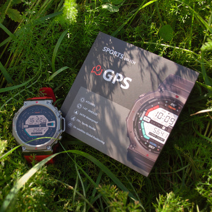 FYRUN™ – Montre Connectée GPS Sport Trail & Endurance | Cardio, Altitude & Performance