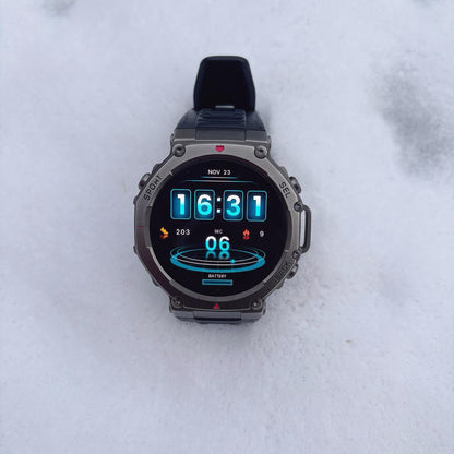 FYRUN™ – Montre Connectée GPS Sport Trail & Endurance | Cardio, Altitude & Performance