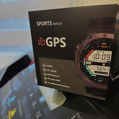 FYRUN™ – Montre Connectée GPS Sport Trail & Endurance | Cardio, Altitude & Performance